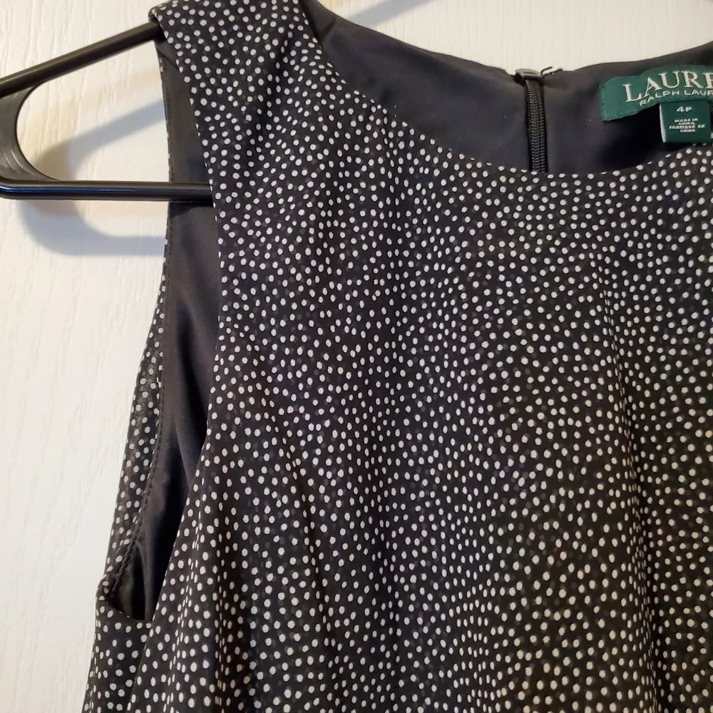 Ralph Lauren Polkadot A-Line Dress (Size 4) - Picture 3 of 16